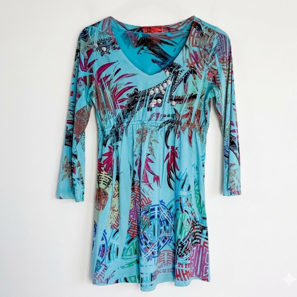 Love Amour Blue Dress‎